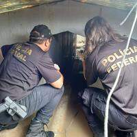 PF realiza perícia em submarino encontrado no Pará