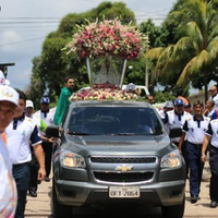 A imagem é de uma outra edição do Círio Naval.