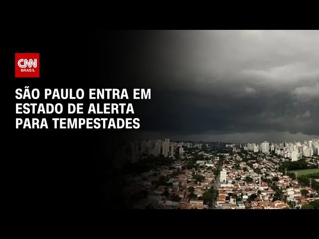 São Paulo entra em estado de alerta para tempestades neste fim de semana | BASTIDORES CNN