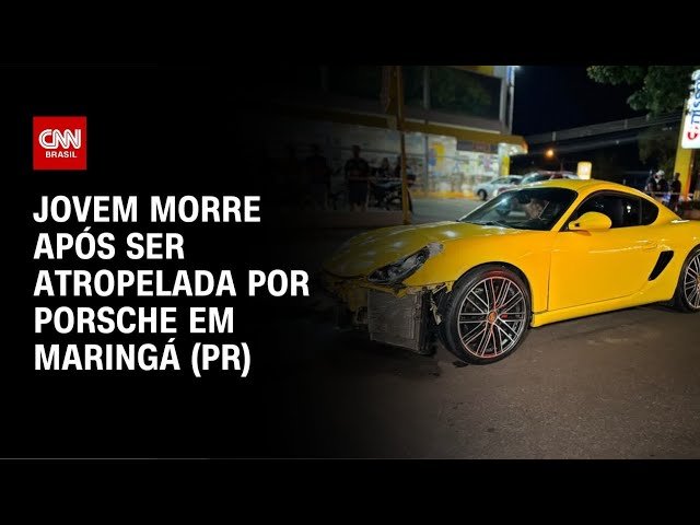 Jovem morre após ser atropelada por Porsche em Maringá (PR) | BASTIDORES CNN