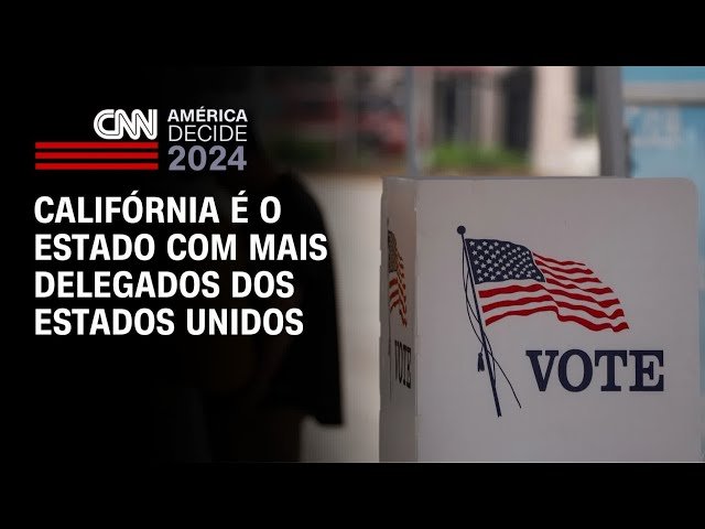 Califórnia é o estado com mais delegados dos Estados Unidos | AMÉRICA DECIDE