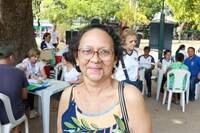 Sônia Duarte, 73 anos, ressalta que é importante estar sempre cuidando da saúde