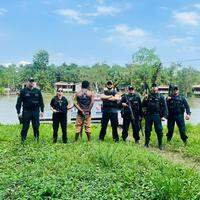 Suspeito detido pela Polícia Civil.
