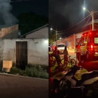 Moradores ajudam a conter incêndio em residência no sudoeste do Pará