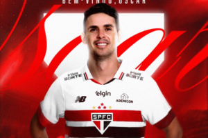 São Paulo anuncia a contratação de Oscar