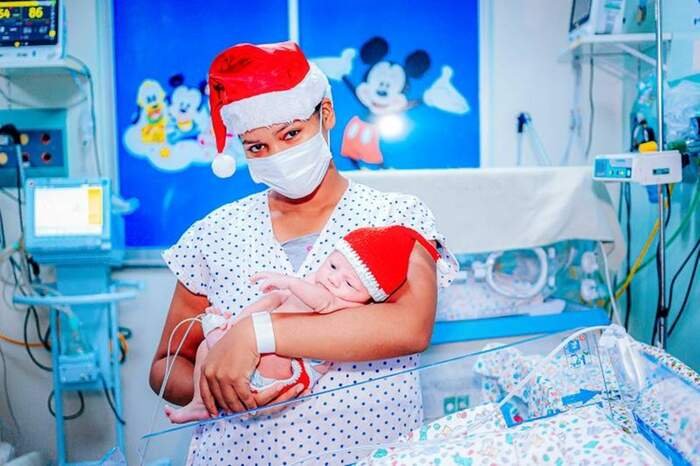 UTI do Hospital Regional de Marabá se transforma em local para ensaio fotográfico natalino de bebês 1 image