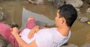 Vídeo mostra o momento em que paraense é resgatado após desabamento de ponte no Maranhão