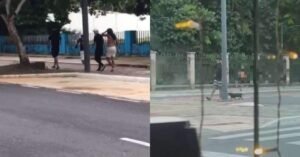 Briga generalizada assusta pedestres no bairro do Marco, em Belém