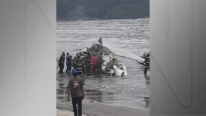 Aeronave de pequeno porte cai em Ubatuba (SP)
