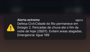 Alertas da Defesa Civil: o que é e o que significa severo e extremo