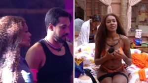 Após flerte no BBB25, Giovanna diz que deve ter levado “um pé na bunda”