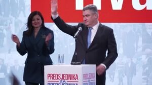 Presidente croata é eleito para segundo mandato após vitória esmagadora