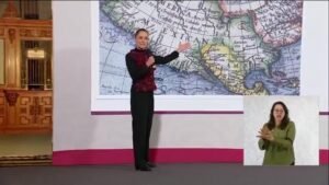 Presidente do México rebate Trump e exibe mapa com “América Mexicana”