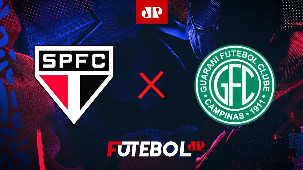 São Paulo x Guarani: confira a transmissão da Jovem Pan ao vivo