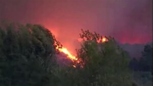 Ventos diminuíram em cidade na Califórnia, diz meteorologista da CNN