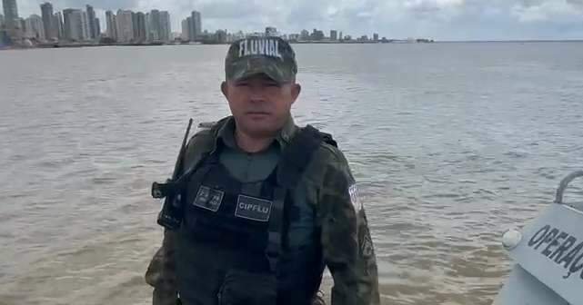 Corpo é encontrado com os pés amarrados na Baía do Guajará em Belém