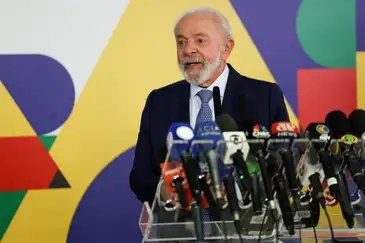 Jose Cruz/Agência Brasil Brasília (DF), 30/01/2025 - Em entrevista coletiva, concedida na manhã desta quinta-feira (30), Lula cobrou seriedade dos países que assumiram esse compromisso e lembrou do papel importante que a população local da Amazônia terá para a manutenção da floresta em pé.
Foto: Jose Cruz/Agência Brasil