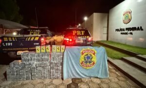 Caminhoneiro preso pela PRF com 525kg de cocaína é levado à PF de Marabá