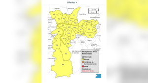 Chuva em SP: capital está em estado de atenção para alagamentos