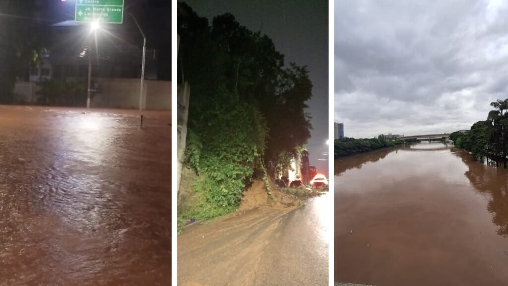 Fortes chuvas provocam transtornos e alagamentos na Grande São Paulo