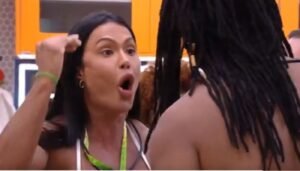 No BBB 25, Gracyanne volta a brigar com Diogo: “Não vou bater nele”
