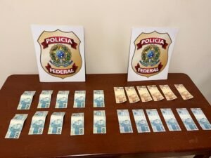 PF prende dois homens com R$ 1,9 mil em cédulas falsas em Redenção