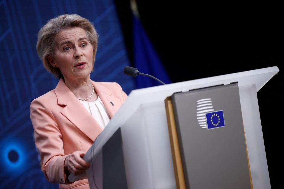 UE está pronta para negociações difíceis com EUA, diz Von der Leyen