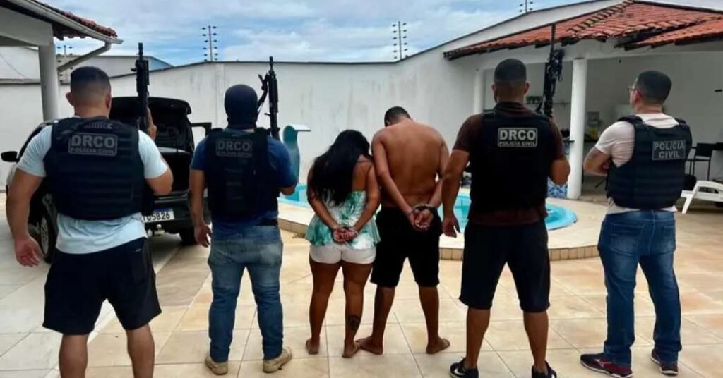 Casal ligado a facção criminosa é preso pela Polícia Civil no Maranhão