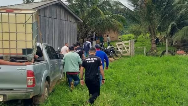 Corpo de produtor rural é encontrado amarrado em árvore