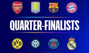 Quartas de Final da Liga dos Campeões começam com Arsenal x Real e Bayern x Inter