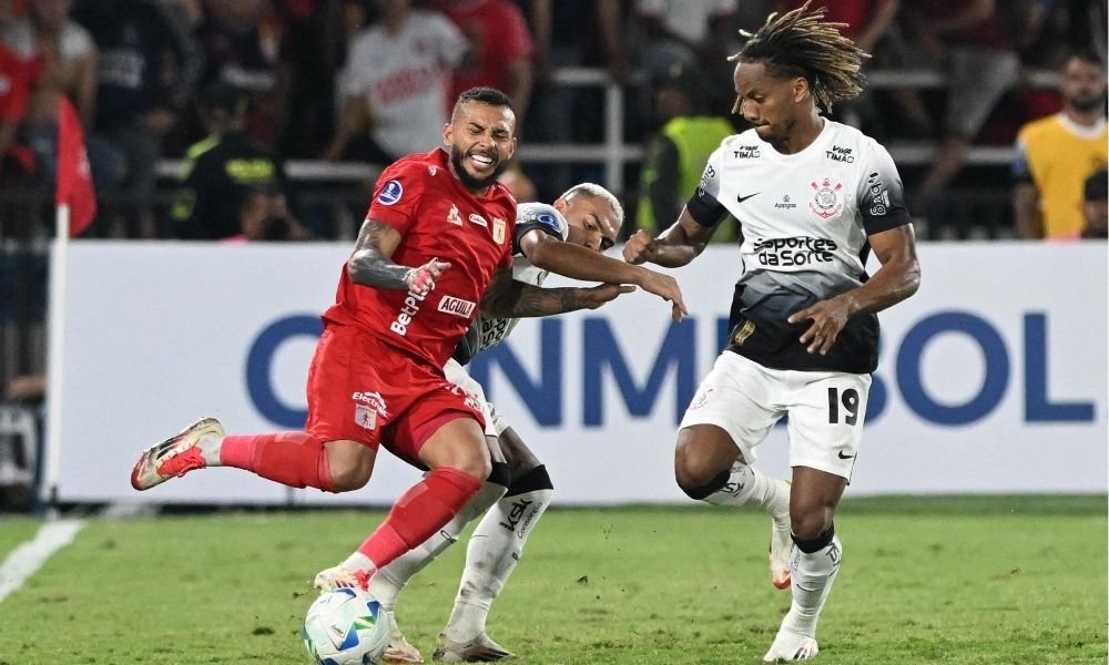 Corinthians marca no fim e empata com América em Cali pela Sul-Americana