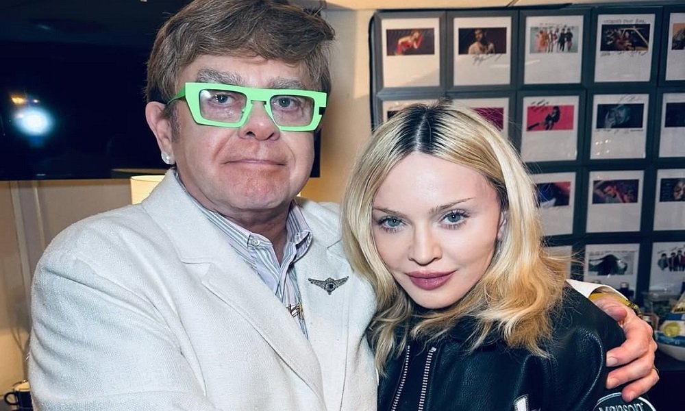 Madonna e Elton John fazem as pazes após mais de 20 anos de rivalidade