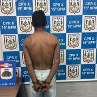 A imagem em destaque mostra o suspeito que foi preso pelo crime.