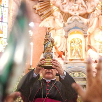 A imagem original de Nossa Senhora de Nazaré ficará mais próxima dos fieis até o dia 31/05