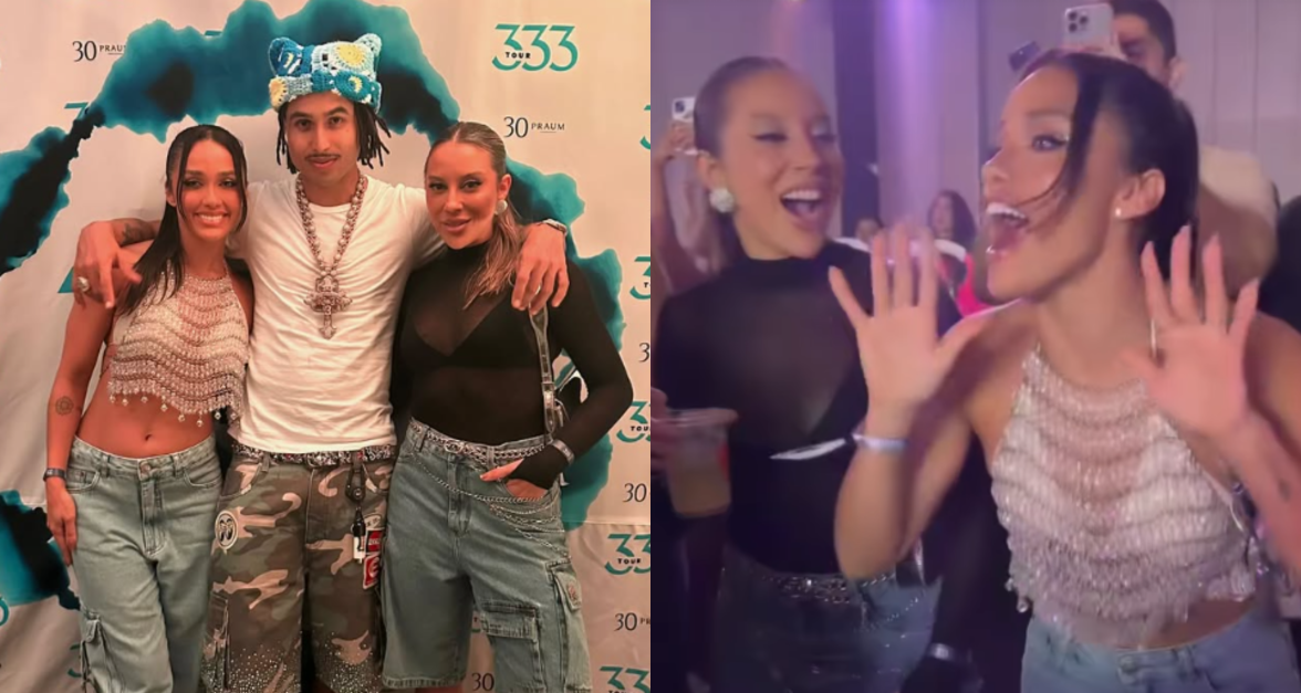 Campeã do BBB25, Renata retorna ao Ceará e curte show de Matuê