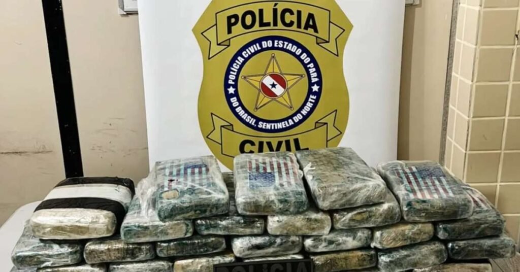 PC desmonta depósito de drogas de facção criminosa e prende dois homens em Altamira