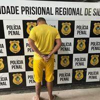Um dos presos na operação policia interestadual que resultou na captura de 12 pessoas ligadas à facção criminosa comando vermelho