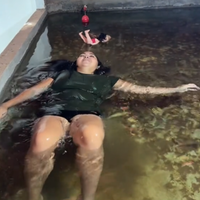 Vídeo de mulher tomando banho em caixa d’água no Ceará viraliza.