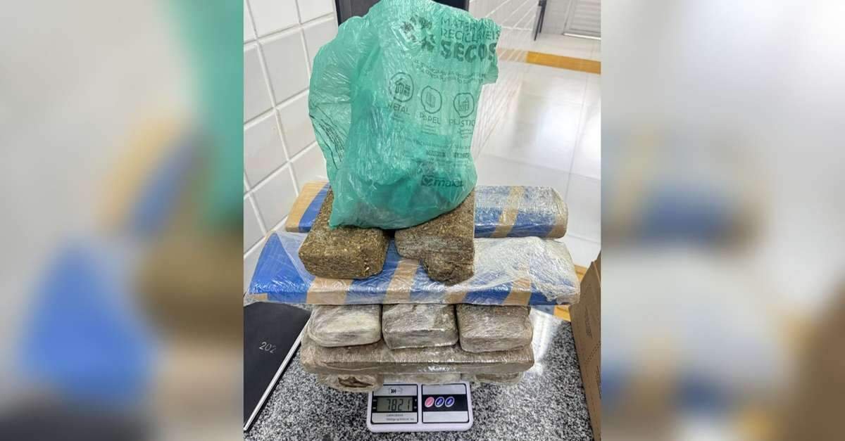 PM prende homem após encontrar porção de crack e mais 14 de tabletes de maconha em Canaã dos Carajás