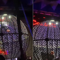 Acidente em Globo da morte em Parauapebas.