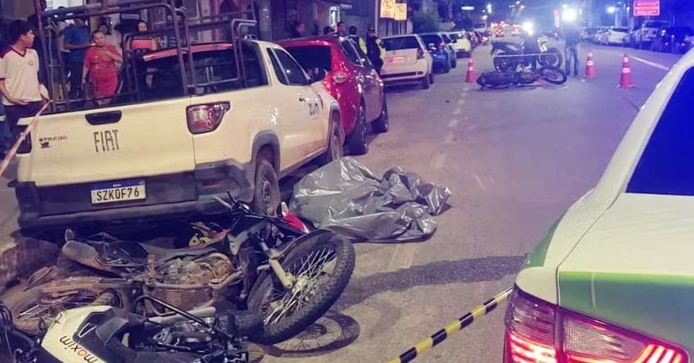 Acidente com três motocicletas deixa um morto e três feridos em Santarém