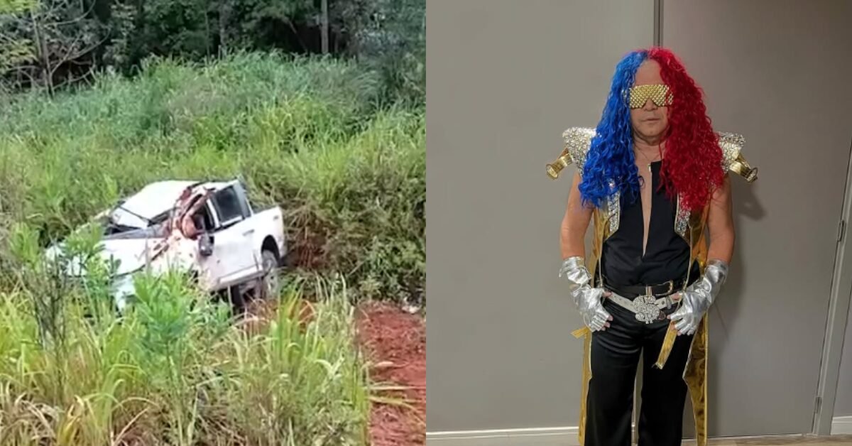 Cantor Wanderley Andrade sofre acidente na PA-370 quando ia para show