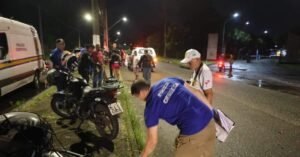 Casal morre em grave acidente de moto na rodovia dos Trabalhadores, em Belém