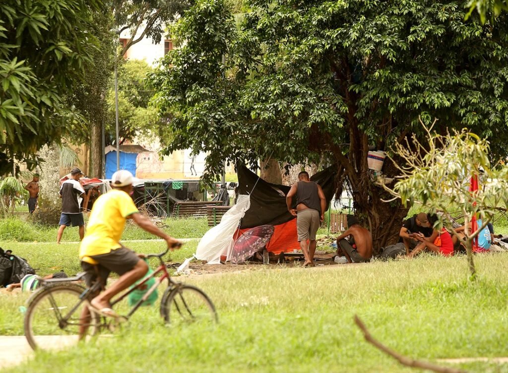 Cracolândia em formação no centro histórico de Belém paralisa aulas no Colégio Paes de Carvalho