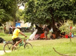 Cracolândia em formação no centro histórico de Belém paralisa aulas no Colégio Paes de Carvalho