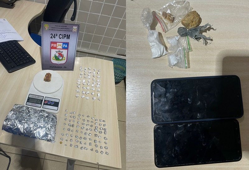 Denúncias levam à apreensão de crack e cocaína em Itupiranga