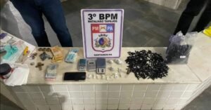 Homem é preso ao ser flagrado com maconha e cocaína em Santarém