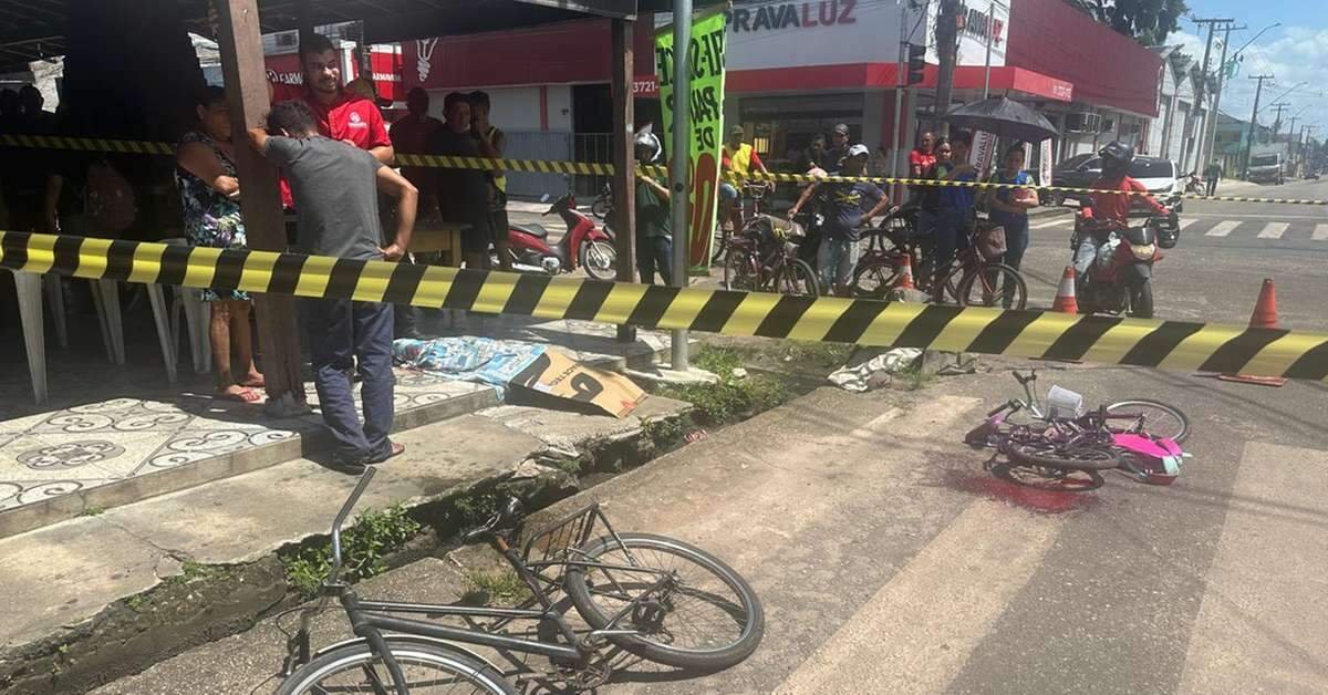 Menina de 9 anos morre ao ser atingida por ônibus escolar enquanto andava de bicicleta em Castanhal