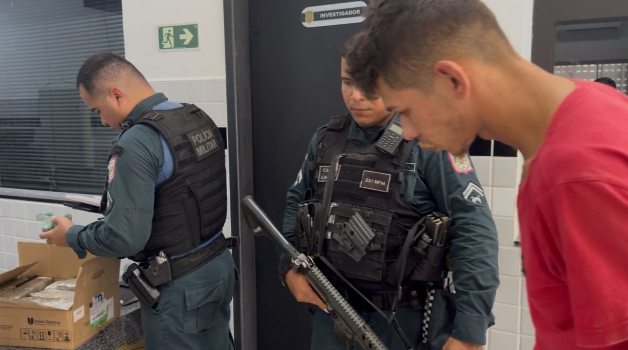 PM apreende 8 quilos de maconha e crack em Canaã dos Carajás