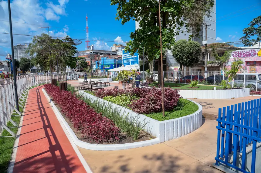 Parque Linear da Nova Tamandaré avança e já tem trecho liberado para a população em Belém